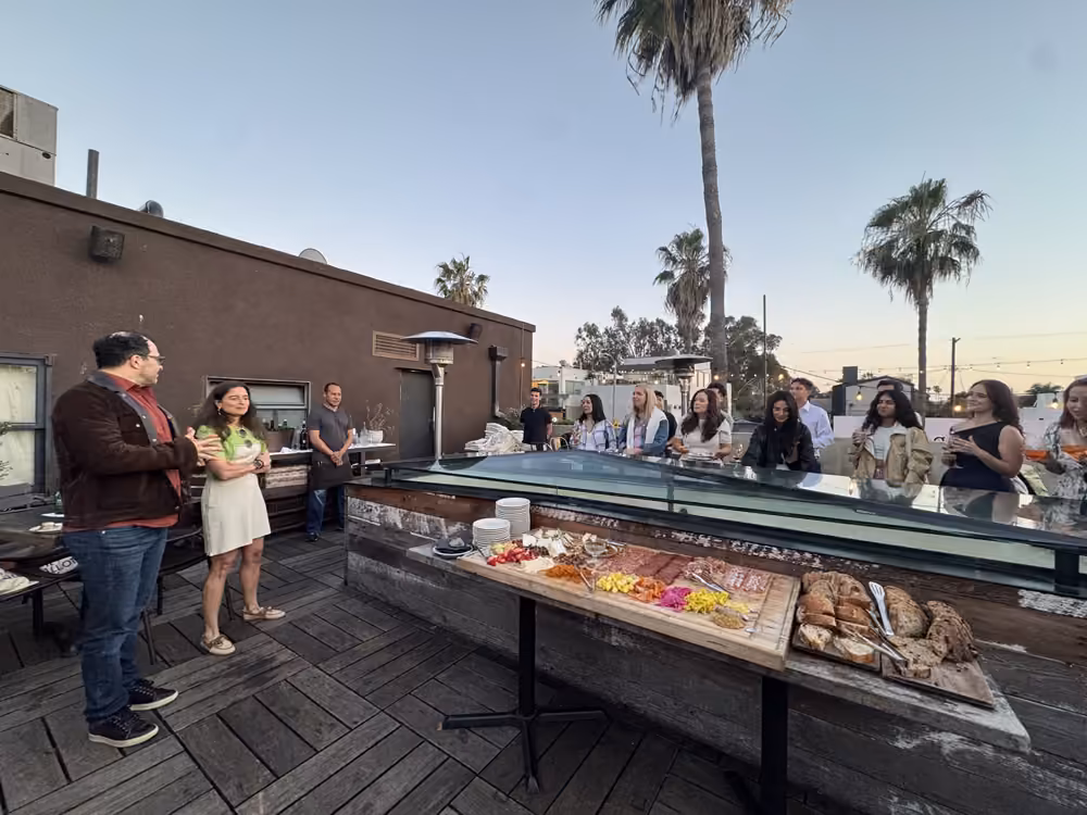A ballot party hosted by Ali