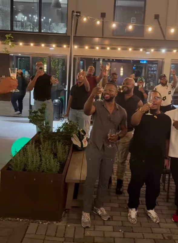Una fiesta electoral en Georgia